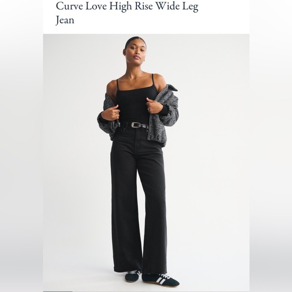 Abercrombie & Fitch Denim - Abercrombie High Rise Wide Leg